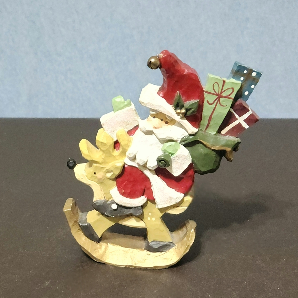 Kurt S. Sadler Santa table piece.